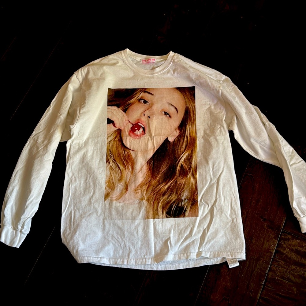 Little Sunny note long sleeve tshirt